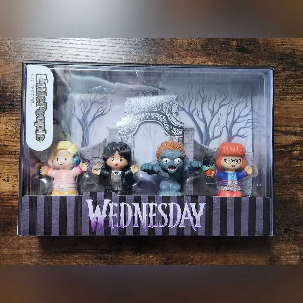 Wednesday TV Series Little People Collector Figures Set‎ - NWT